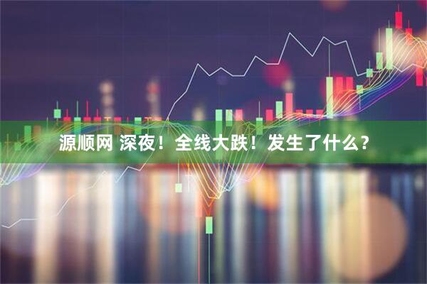 源顺网 深夜！全线大跌！发生了什么？